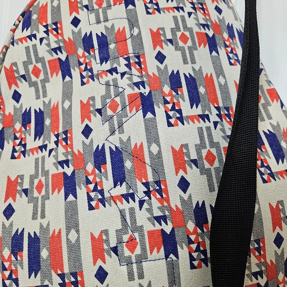 KAVU Rope Sling Bag Cotton Canvas Crossbody Hiking Outdoor Utility Pack